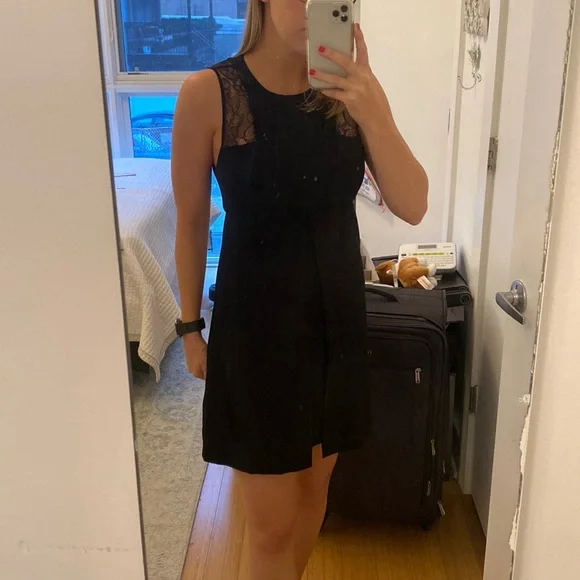 BCBGeneration | Dresses | Bcbg Generation Black Mini Dress | Poshmark